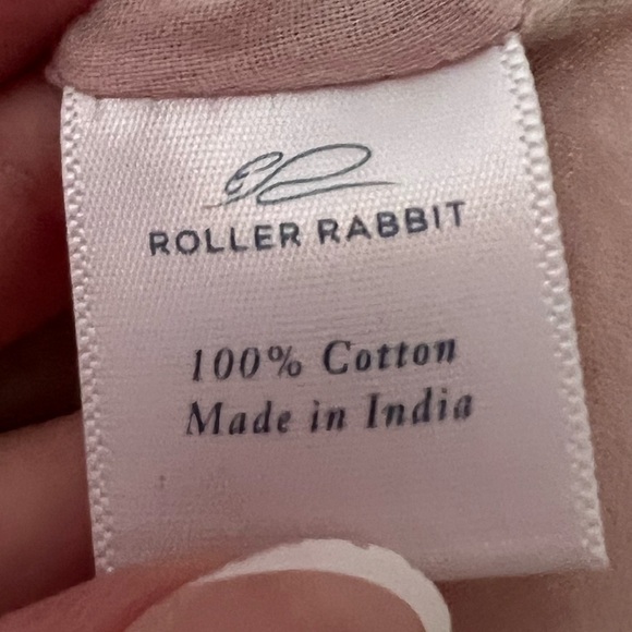 Roller Rabbit Embroidered Cotton Blouse - Picture 5 of 6